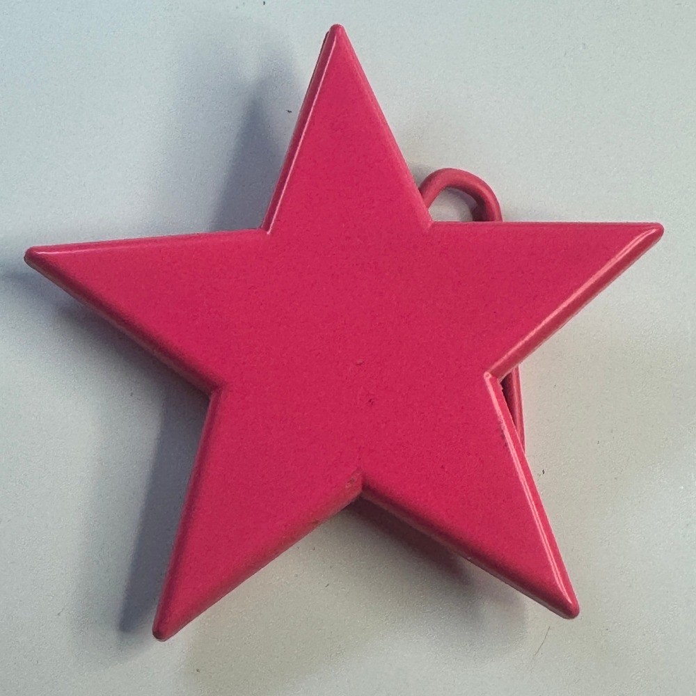 Hot Pink Star‎ Belt Buckle Western Cowboy Unisex Metal